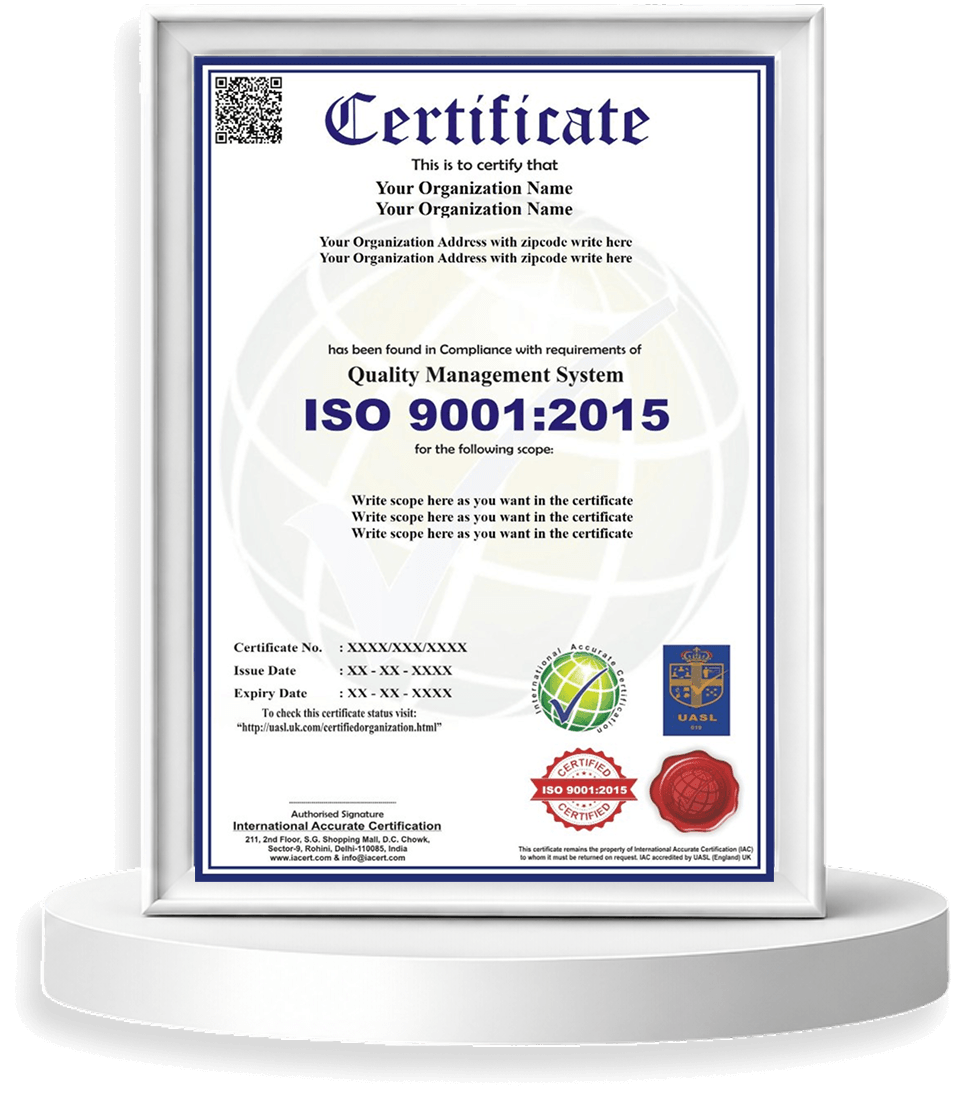 Certificate 1