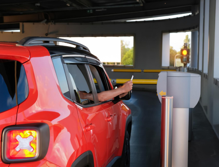 Control the Flow Before the Vehicle Enters the Facility